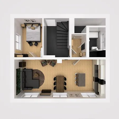 Luxurioese Ferienwohnung In Chemnitz - Apartment B28 Fuer 2 Plus 2 Gaeste Exterior foto
